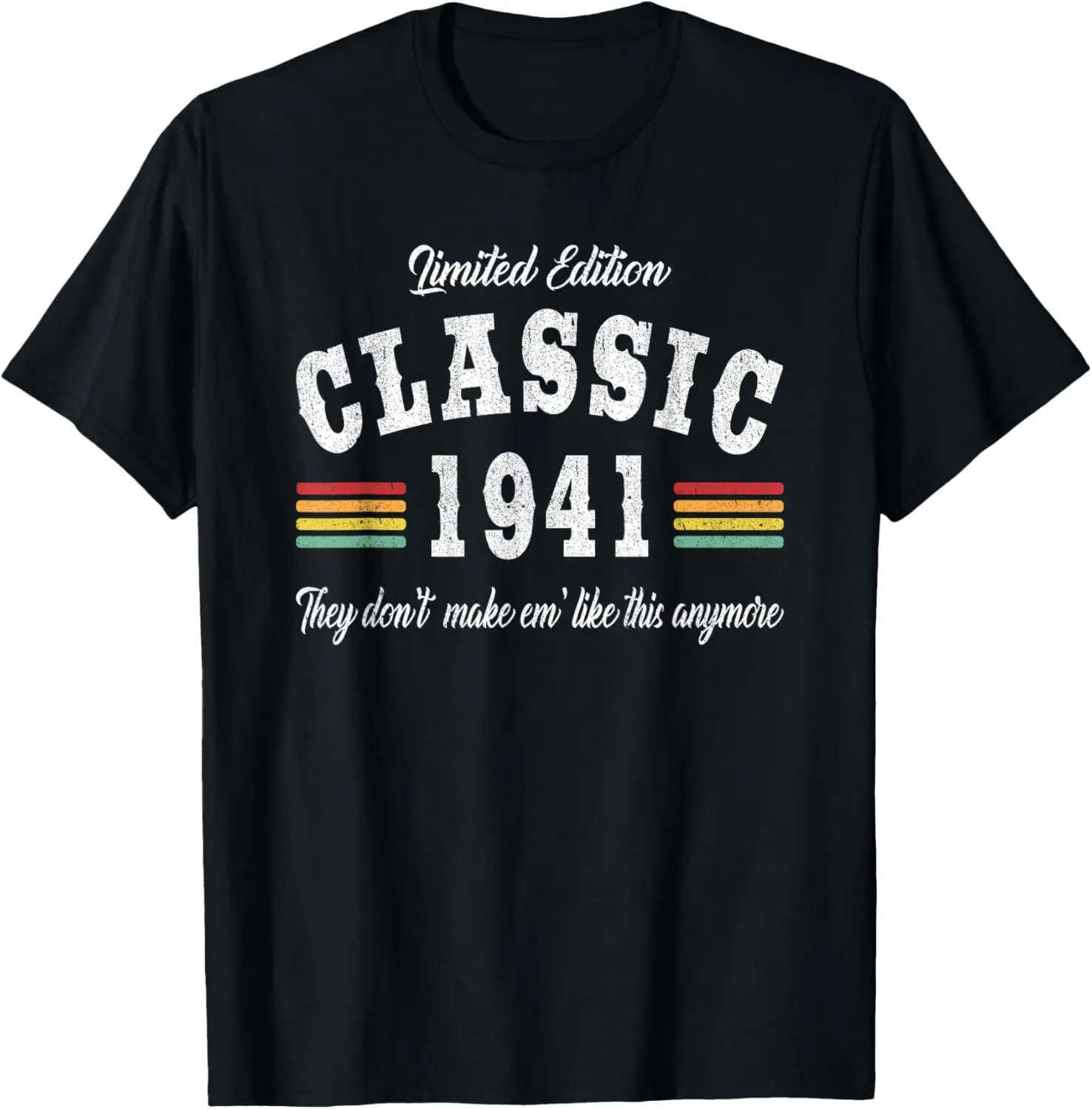 

Gift for 80 Year Old: Vintage Classic Car 1941 80th Birthday T-Shirt