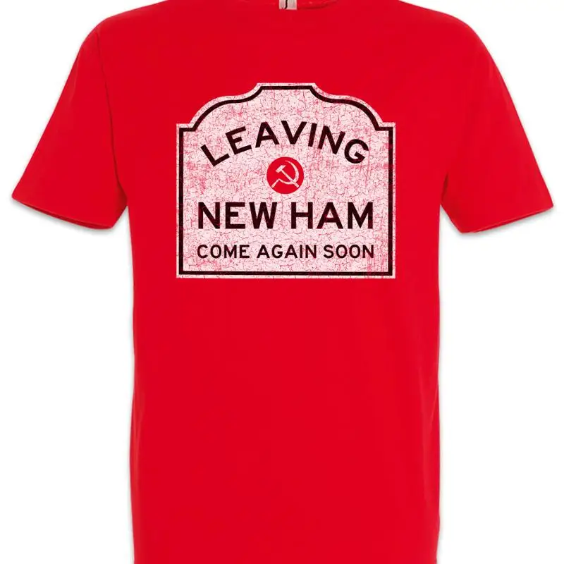 Camiseta com logotipo da The Road Society, Símbolo Allie Becca, de New Ham Sign