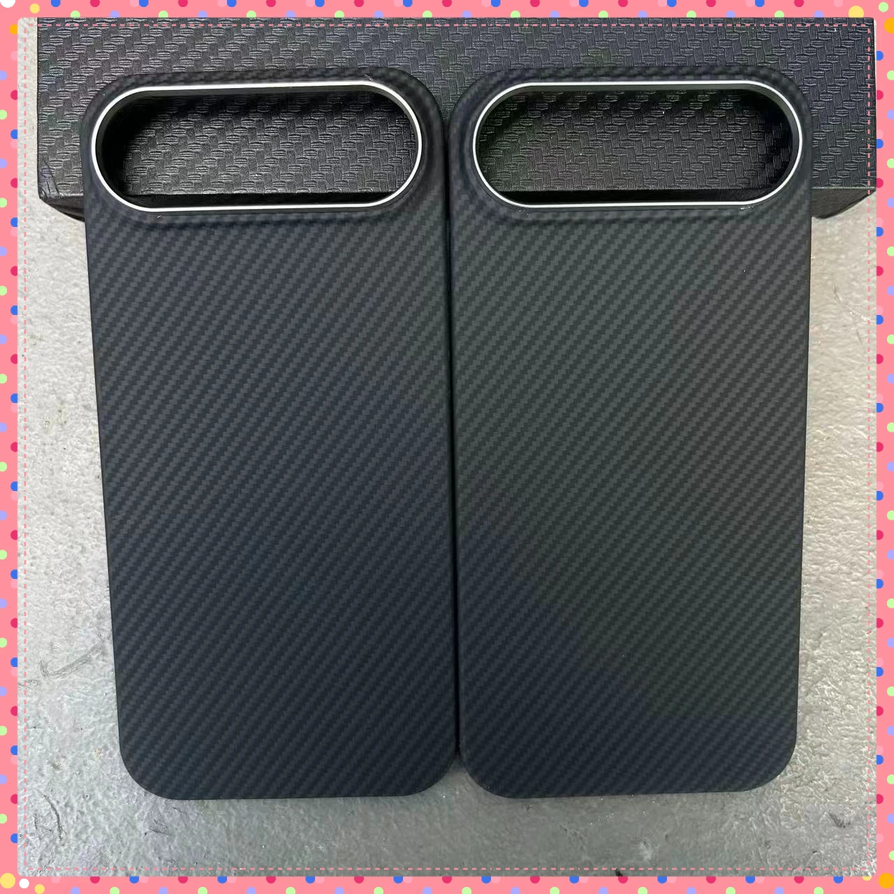 

Kevlar Carbon Fiber Magnetic Case for Magsafe Case iPhone 17 Pro Max / 17 Pro / 17 Air TPU Soft Frame Aramid Fiber Cover