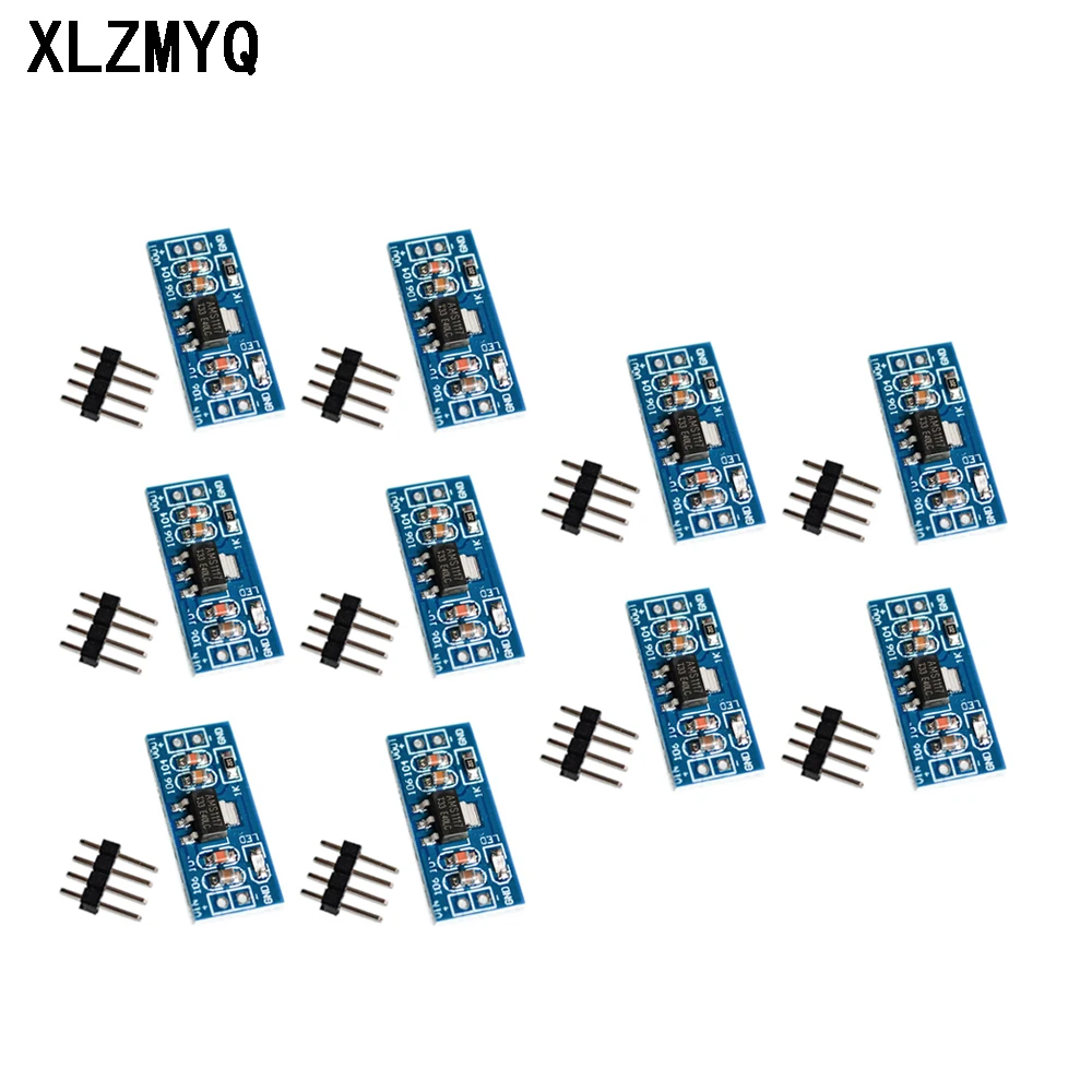 10pcs AMS1117 LM1117 SMD DC-DC Step Down Buck Converter Power Supply Module DC-DC 4.5V-7V to 3.3V 5.0V AMS1117-5.0V AMS1117-3.3V