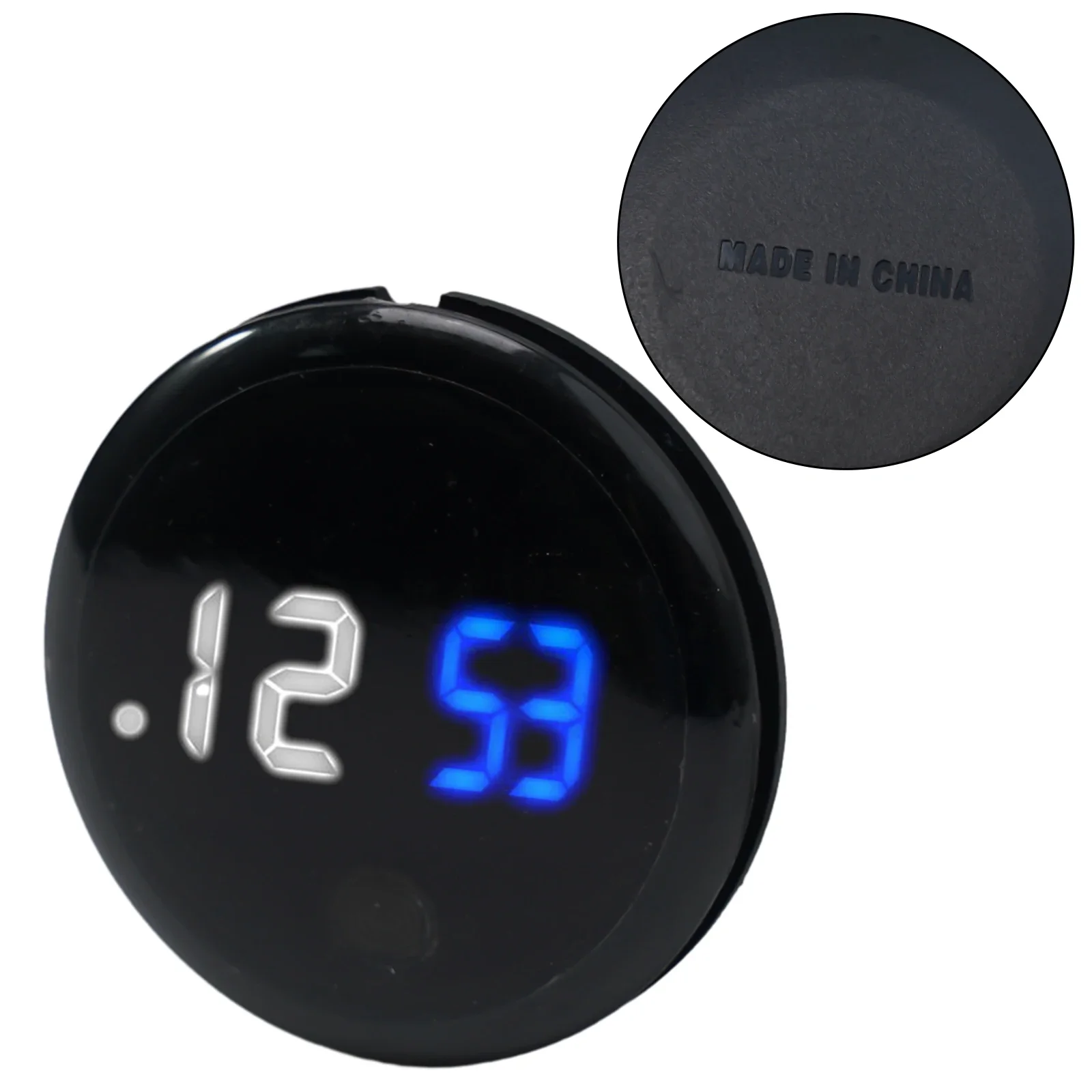 Interior Clock For Car  Novelty Waterproof Car Clock  Touch Button Design  Easy Installation and Non deformation