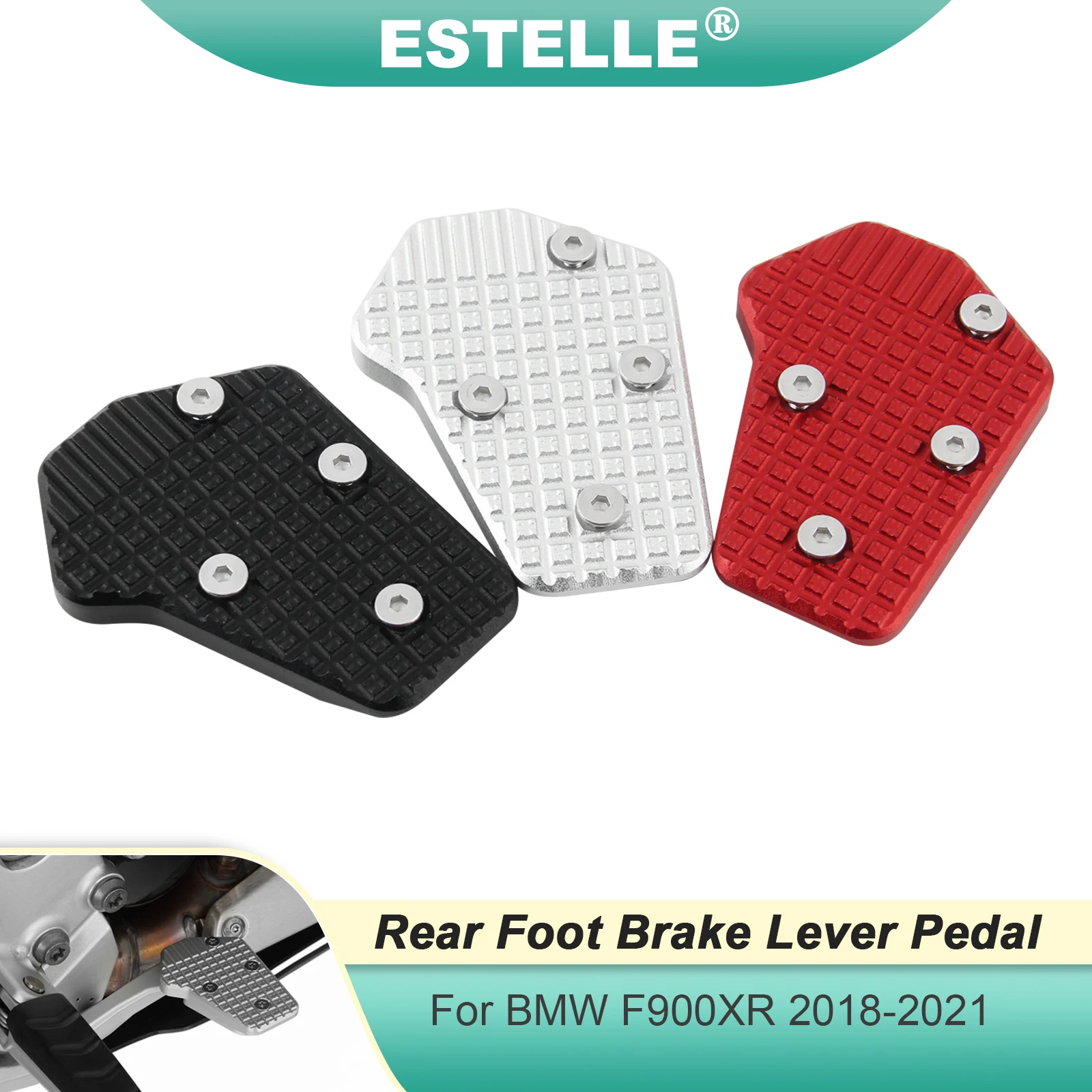 

For 2019 2020 2021 BMW F900R F 900R F900XR F900 XR Motorcycles Accessories Rear Brake Pedal Extender Foot Enlarge Extension