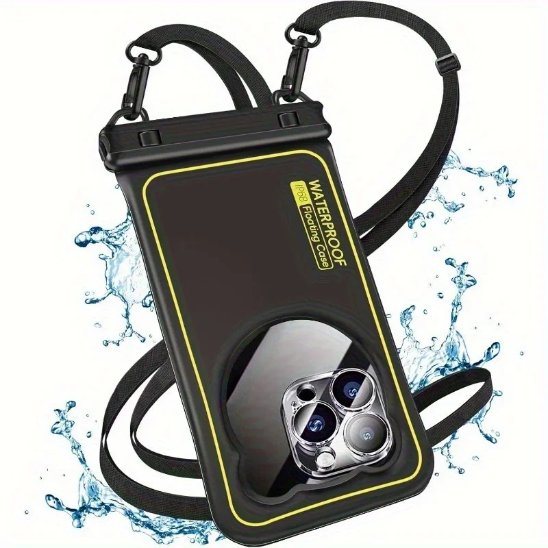 

HAISSKY Bear Shape Sponge Float Waterproof Swimming Bags Crossbody Outdoor Travel Beach Phone Pouch For iPhone XIaomi Samsung