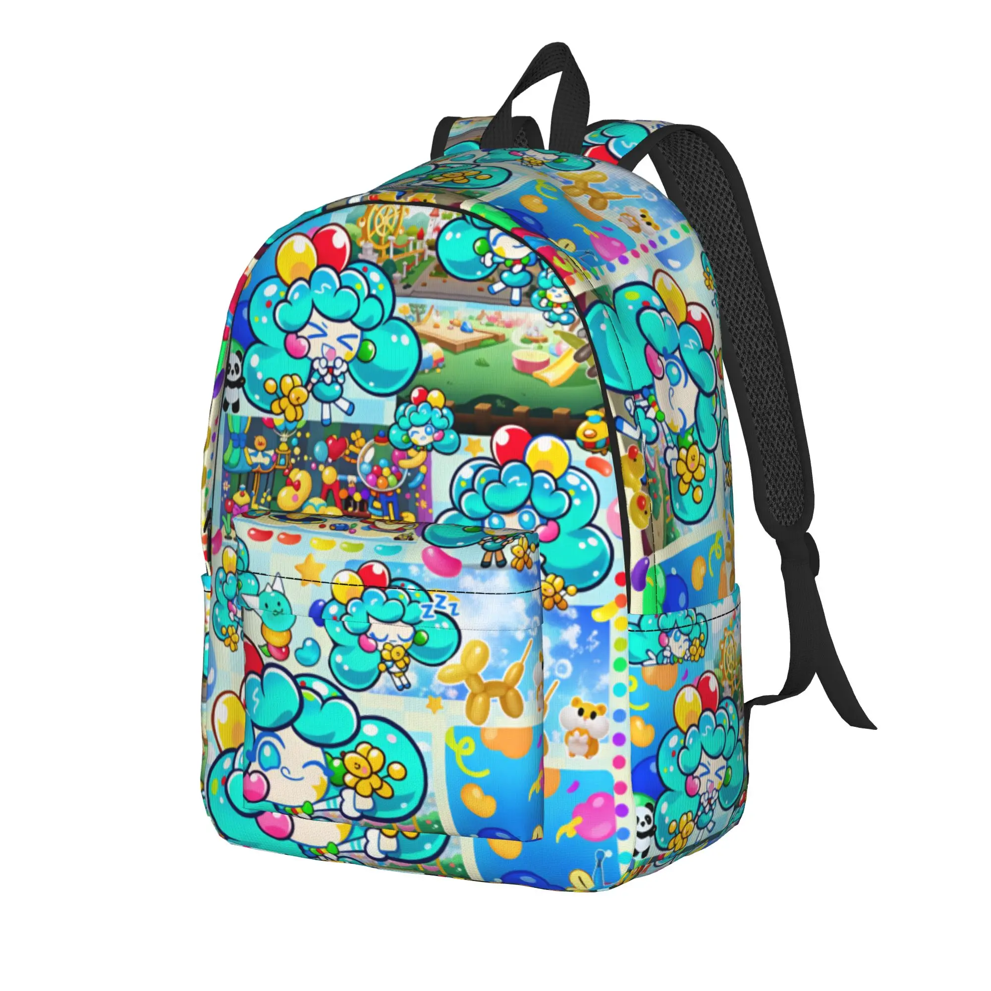 JellyBean Cookie Backpack Cookie Run Kingdom Workout Backpacks Unisex Custom Print School Bags Kawaii Rucksack