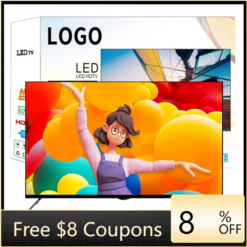 

XMSJ оптовая продажа, высококачественный OLED-телевизор Smart Tv 4k Uhd Led Smart 43 50 55 65 дюймов 8k Android Smart LED TV