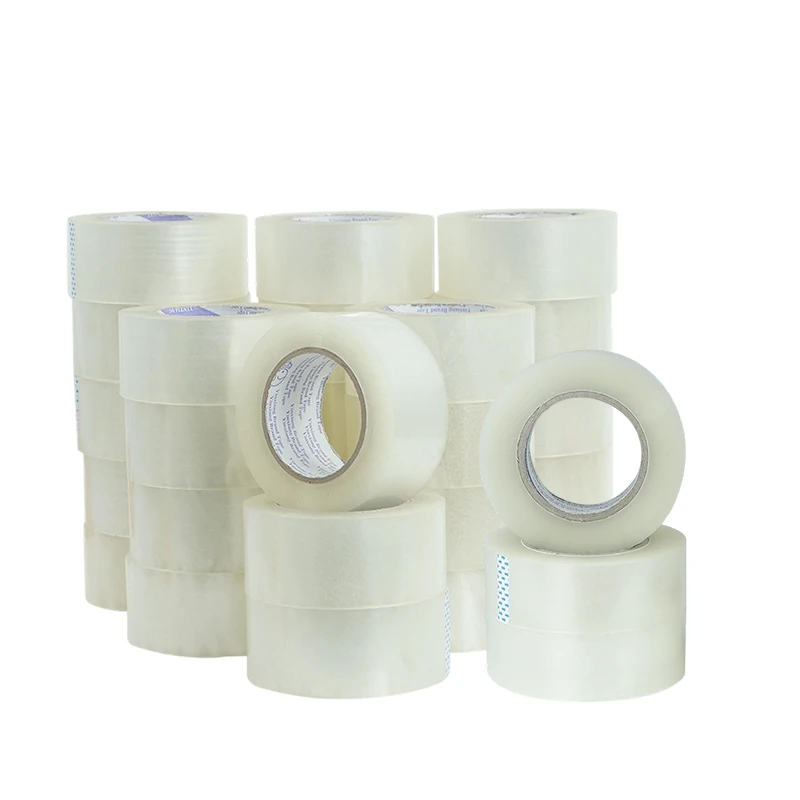 

1roll 44mm Width Clear White Packing Tape, Heavy Duty Packaging Tape for Shipping Packaging Mobile Sealing , 40-190m