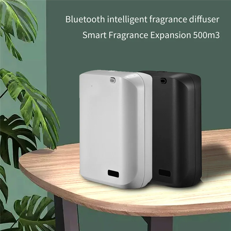 NAMASTE 500M³ Home Perfume Air Freshener New in Electric Aromatic Oasis Oils Diffuser Bluetooth Capacity 150ML Black TQ