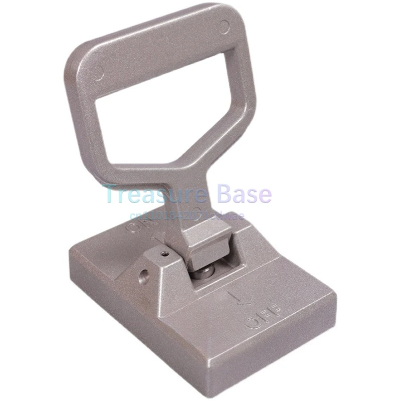 

Portable Permanent Magnetic Lifter Manual Lifting And Handling Steel Plate Magnet Tool Loading Artifact 50KG Flat Magnetic Chuck
