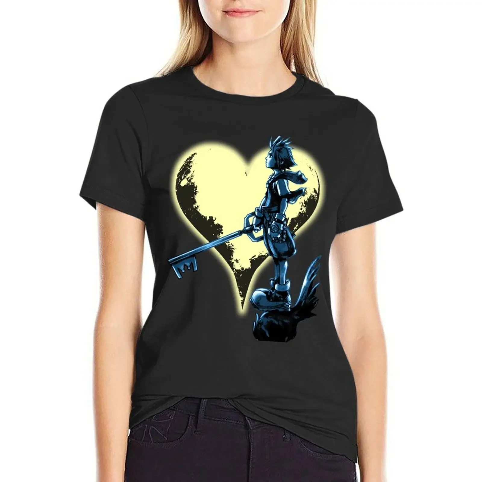 

Sora's Kingdom T-Shirt animal prinfor female Blouse lady clothes tshirts for Women