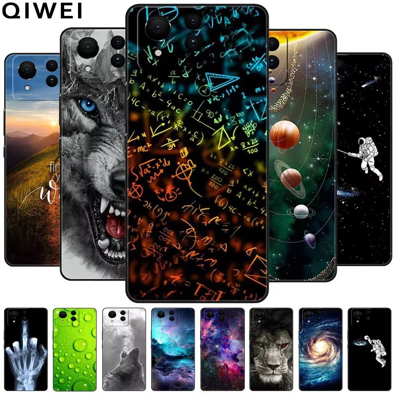 Capa de telefone para asus zenfone 11 ultra caso animais legal lobo silicone casos macios para zenfone11 ultra 5g conchas traseiras 11ultra capa