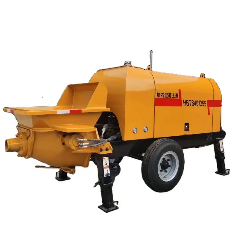 Brand New High Pressure Concrete Pumping Machine and Concrete Mixer Diesel Concrete Pump