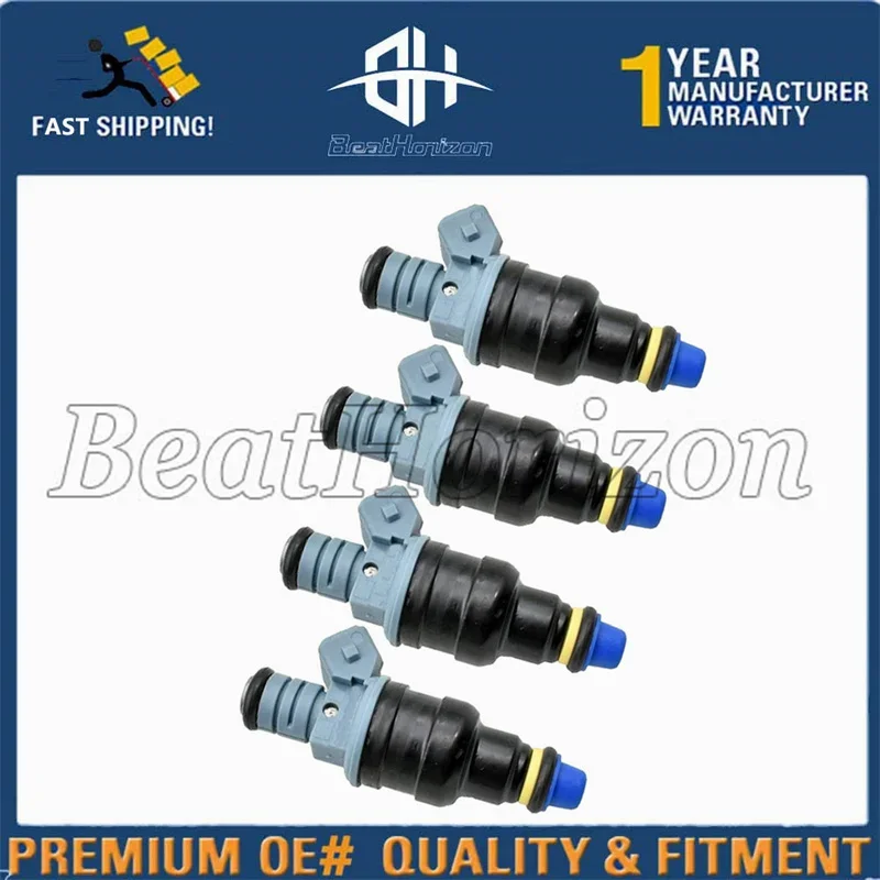 4PCS FUEL INJECTORS FOR FIT Hyundai- Accent X3 1.3L Scoupe 1.5L L4 9250930006 35310-22010 1993-2000