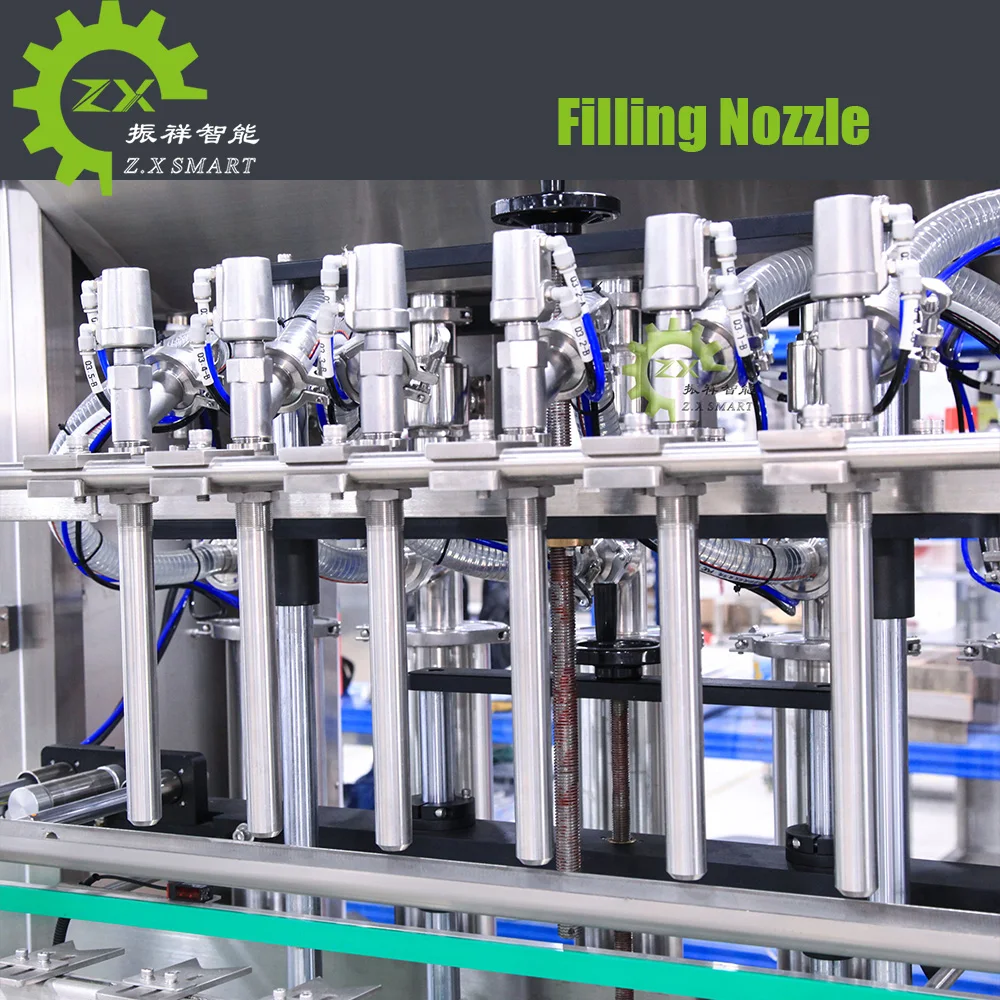 ZXSMART Automatic Detergent Liquid Filling Machine Hotel Bottle Hand Wash Soap Shower Gel Body Cream Lotion Shampoo Filling Line