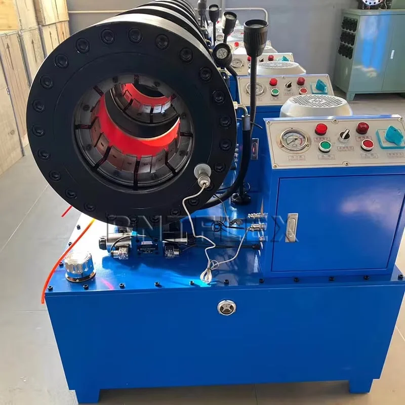 Crimp 2inch/3inch/4inch/6inch /8inch/10inch Hydraulic Hose/Steel Tube/Excavator/ Concrete Hose Crimping Machine BNT150 for Sale