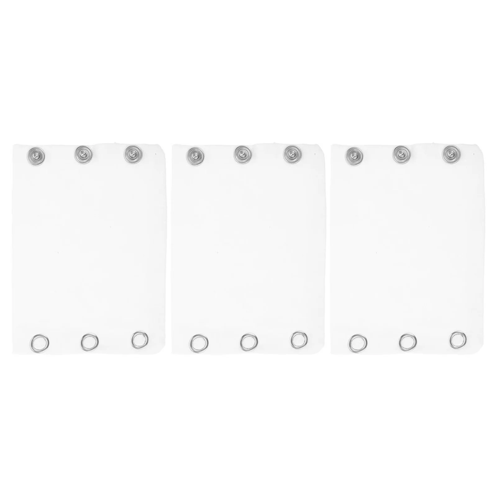 

3 Pcs Khaki Extension Film Bodysuit Extender Girl Toddler for s Infant Boy White Snap Clothes