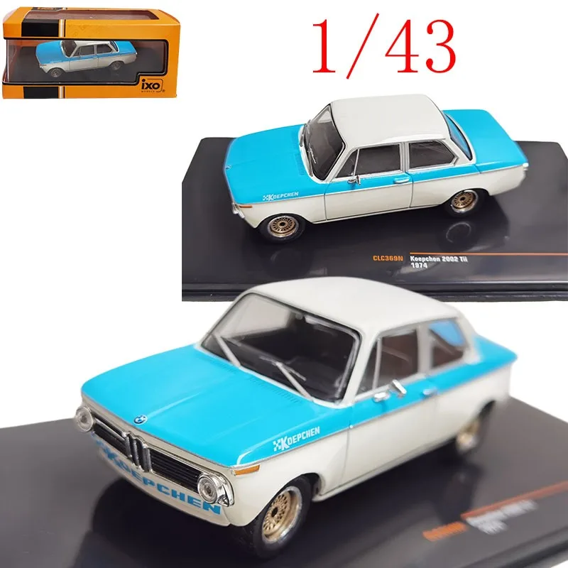 

IXO Diecast 1/43 Scale ‌1974 BMW 2002 Tii (E10) By Kopchen Alloy Car Model Toys for Boys Gift Toys for Kids 2 To 4 Years Old