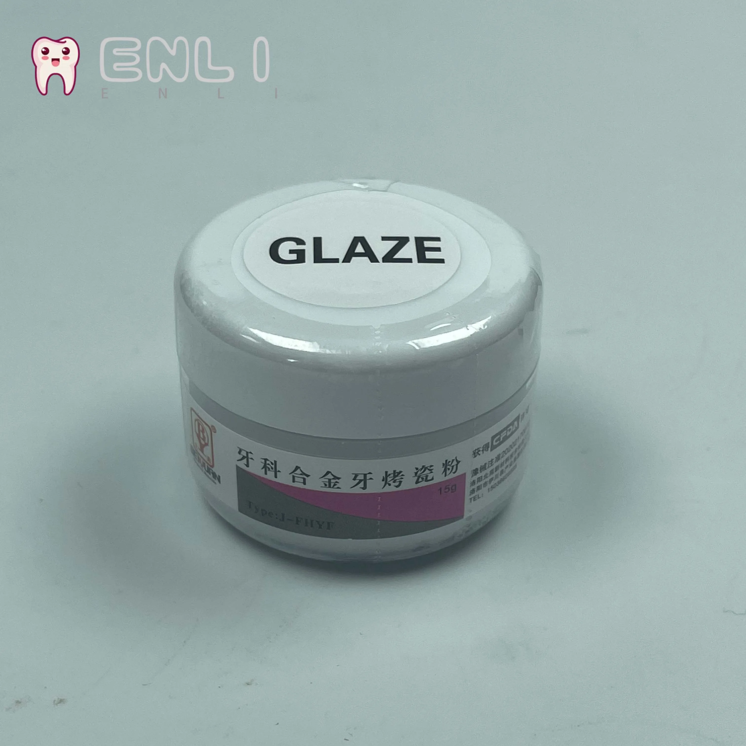

BeiYuan Paste Glaze 15g Dental Lab Ceramics Stains Low Temperature Universal Coloring Porcelain