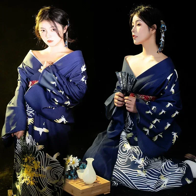 Japanese Kimono Women Formal Dress Traditional Japanese Yukata Photo Photography Dress Party Dress Cosplay Clothes kimono anime