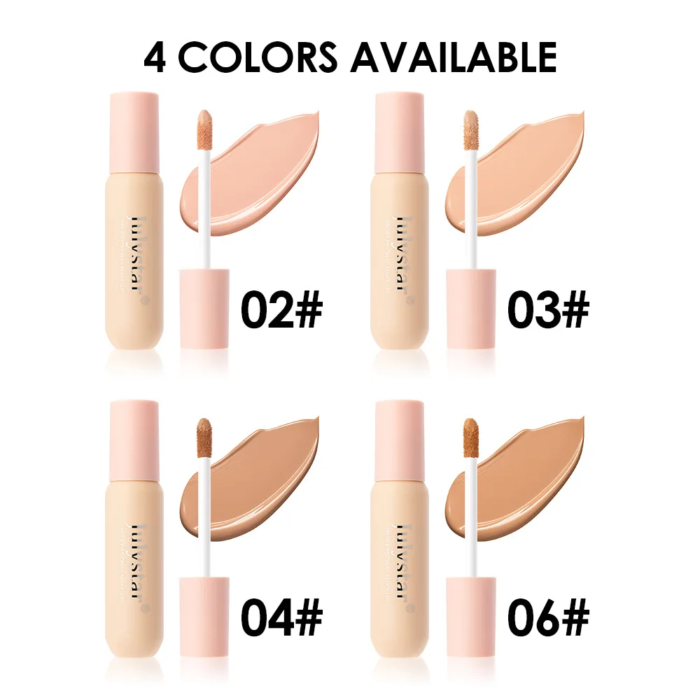 6 Kolorów Korektor w Płynie Pełne Krycie na Blizny Potrądzikowe Tatuaże Ciało Twarz Wodoodporny Długotrwały Łatwy w Rozprowadzaniu Koreański Makijaż