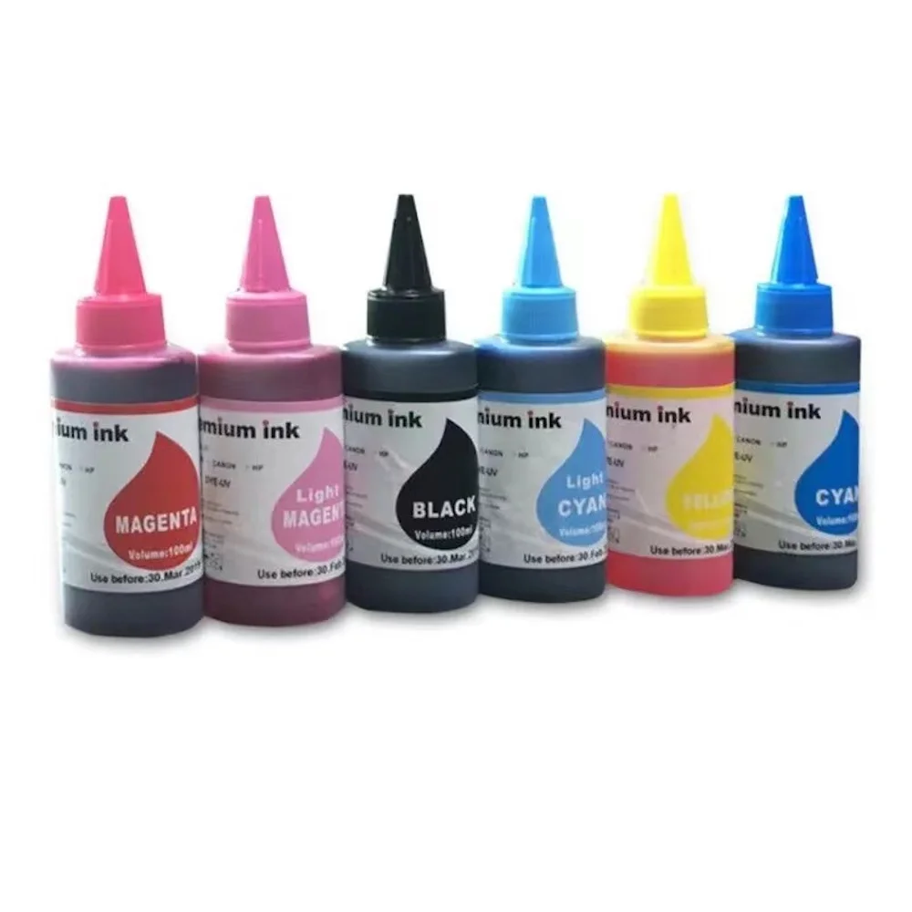 Dye ink 0481 For Epson Stylus Photo R200 R220 R300 R300M R320 R325 R330 R340 R350 RX300 RX320 RX500 RX600 6X100ML
