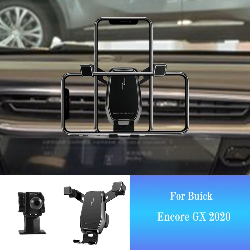 Car Mobile Phone Holder for Buick Encore GX Encore 2020 Smartphone Mount Car Styling Bracket GPS Stand Rotatable Support