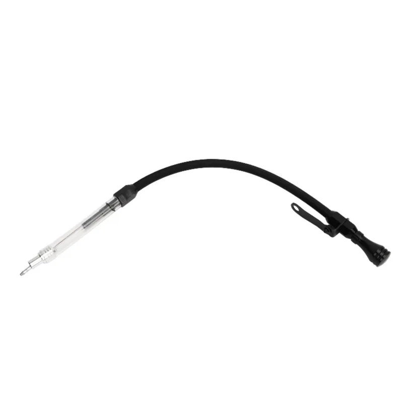 

Гибкий щуп для измерения уровня масла в двигателе из нержавеющей стали, инструмент для измерения уровня масла для LSX LS1 LS2 LS2 LS6 4,8 л 5,7 л 6,0 л 6,2 л, черный