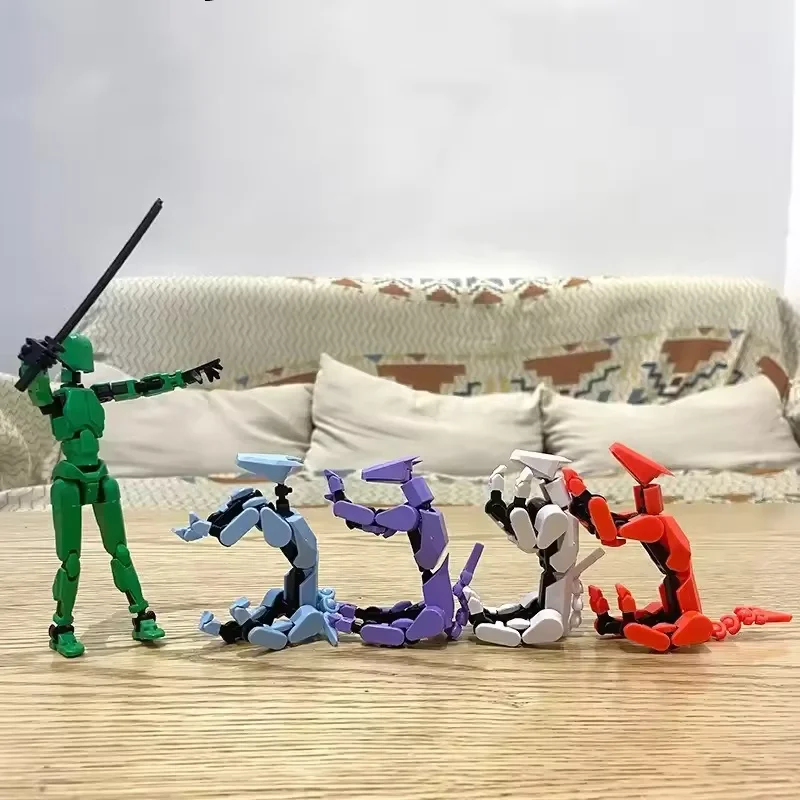 3D-gedruckte Schaufensterpuppe, Actionfiguren, Spielzeug, Dummy, 13 Shapeshift-Roboter, mehrfach gegliedert, beweglich, für Kinder und Erwachsene, Eltern-Kind-Spiele, Geschenke – Detail 9