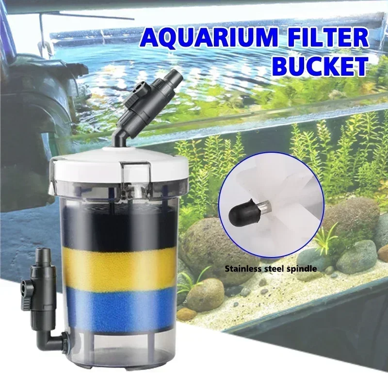 SUNSUN HW-602B Super Quiet Grass Aquarium Fish Tank External Filter Canister Outer Filtration System Aquarium External Filter