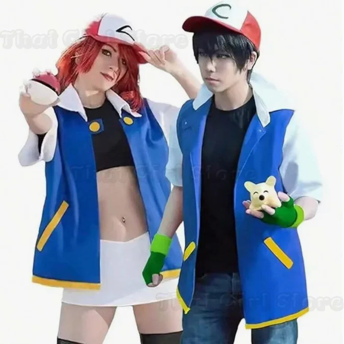 fantasia-de-cosplay-de-anime-para-meninos-e-adultos-ash-ketchum-disfarce-de-halloween-para-meninas-e-mulheres-conjunto-completo-com-jaqueta-azul-bone-e-luvas