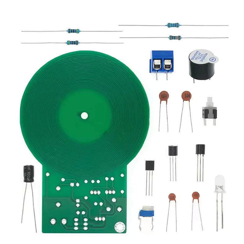 1/3 PCS JS-60 DIY Metal Detector Kit DIY Electronic Kit DC 3V-5V 60mm Non-contact Sensor Board Module Part Metal