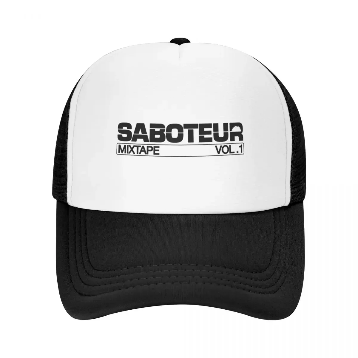Logo Saboteur Mixtape Vol. 1 Black Deen Burbigo Baseball Cap Unique Hats Fashion Beach Golf Hat For Women Men's-image