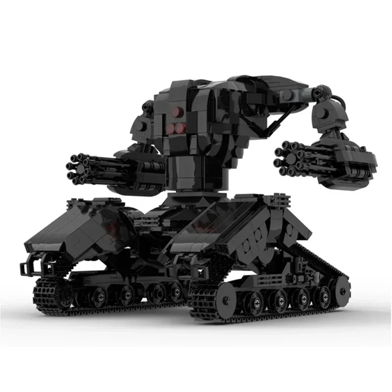 Moc Building Bricks Military Model Mech Tank Hunter Killer X1 Technology Modular Blocks Gifts Christmas Toys DIY Sets Assembly