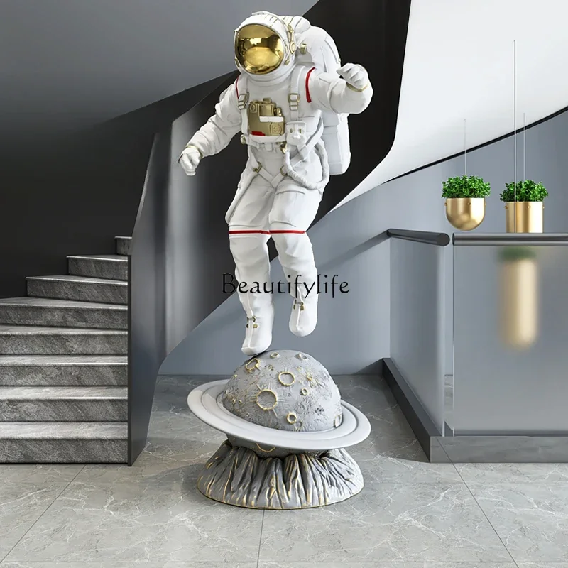 

Astronaut large floor ornament home decoration living room astronaut sculpture