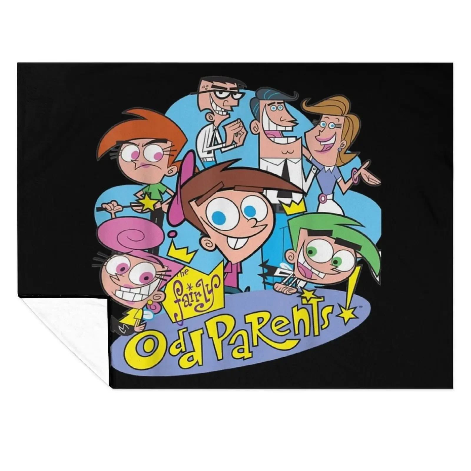 

Retro Vintage Nickelodeon The Fairly Oddparents Cast Christmas Throw Blanket decorative For Decorative Sofa Vintage Blankets