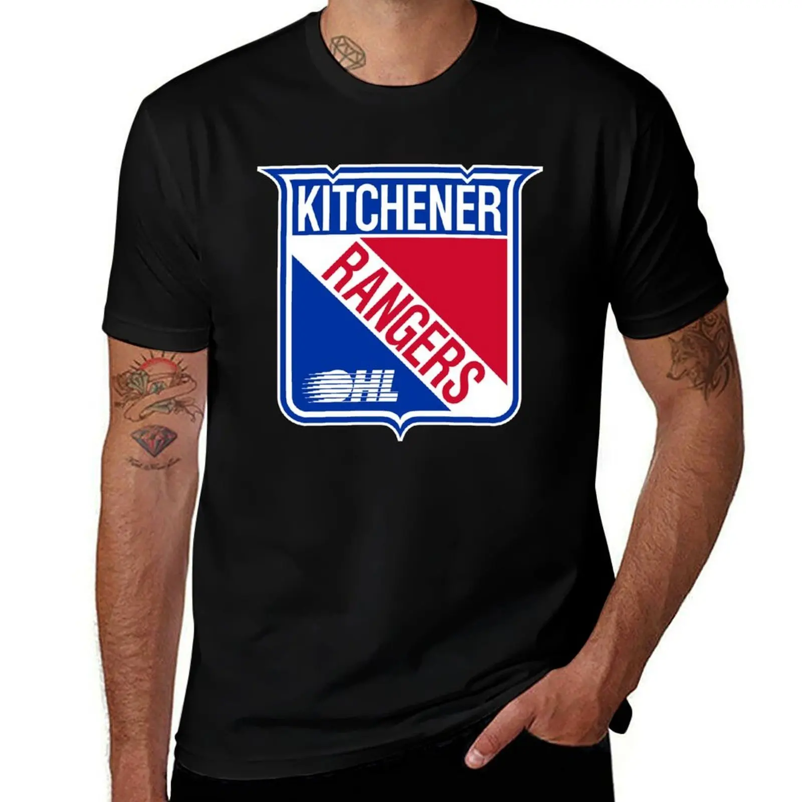 

Kitchener Rangers T-Shirt graphic t shirts for man man t shirts high quality luxury brand T-Shirt