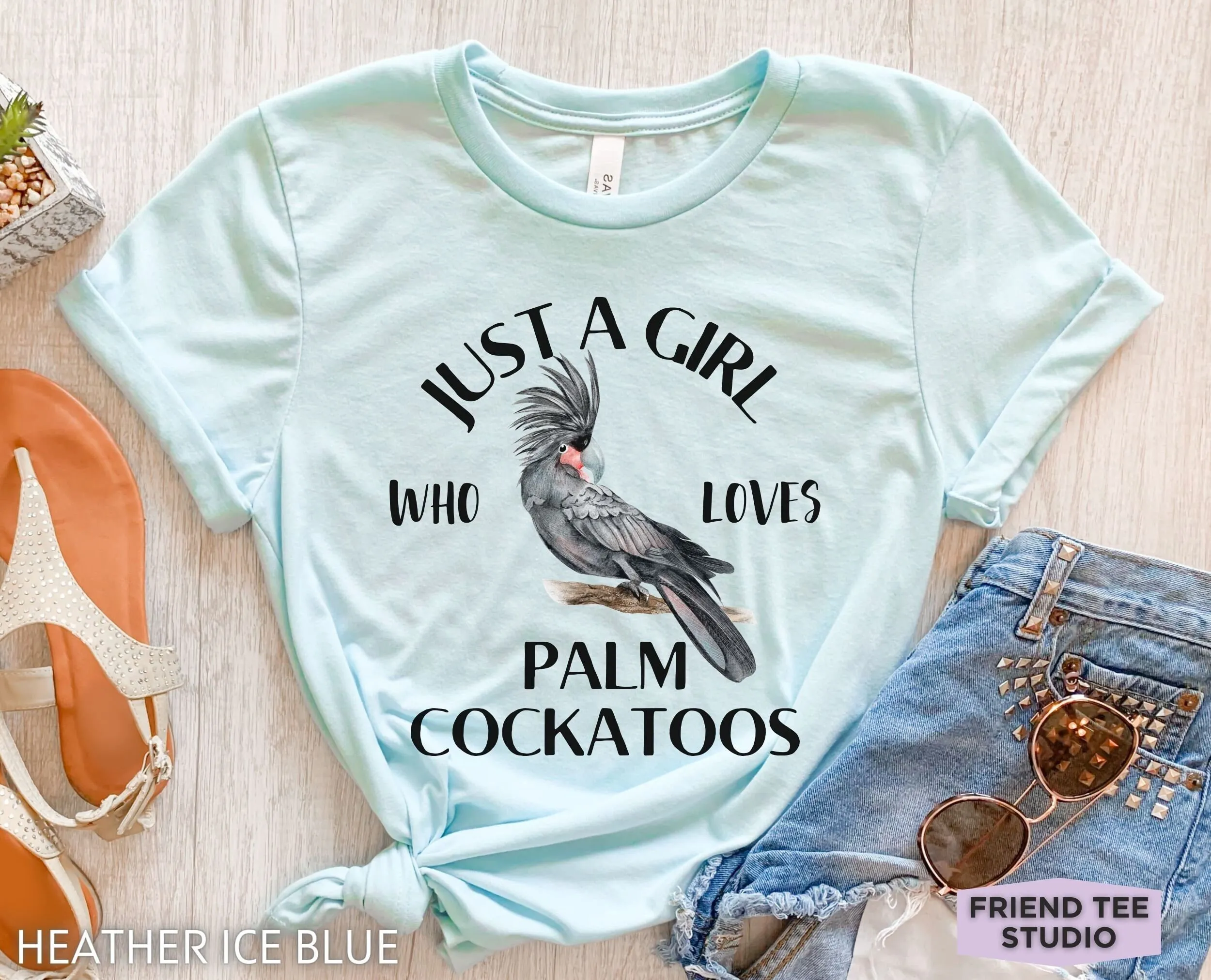 

Футболка Palm Cockatoo с попугаем Голиатом Великая черная птица
