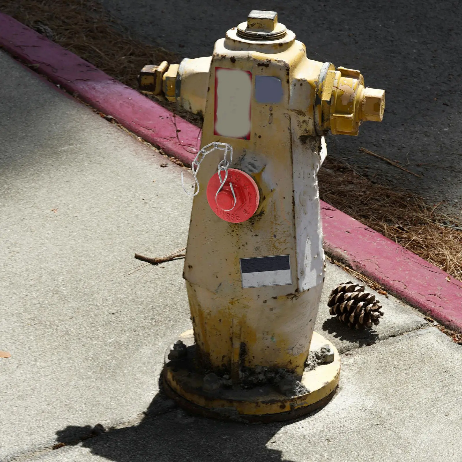

Iron Fire Hydrant Side Cap with Chain Precision Engineered Rust Resistant for Outdoor Fire Department Connection and Hydrant