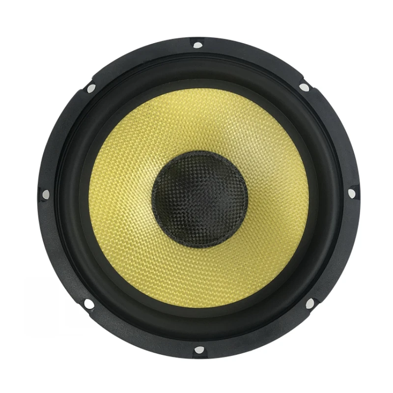 

(65-C11) Yellow Fiberglass Fiber Basin 6.5 Inch Midrange Speaker for Car