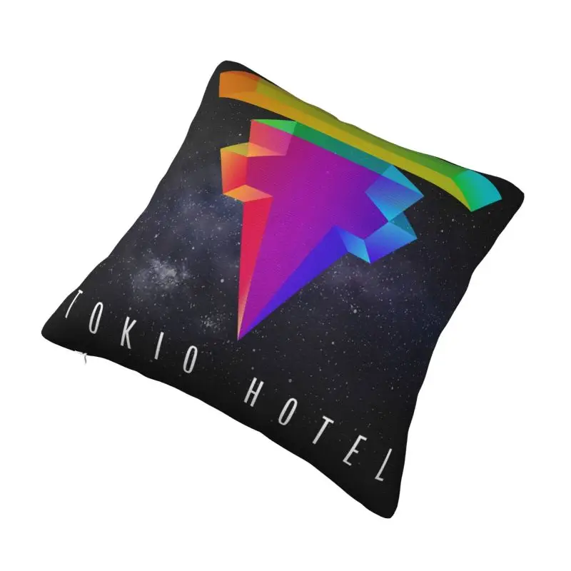 Custom Tokio Hotel Rock Band Bill Kaulitz Throw Pillowcase Nordic Cushion Cover Car Pillowcase