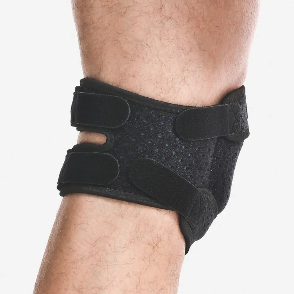 

Polyester Patellar Strap Double Straps Adjustable Strap Sports Knee Braces Breathable Compression Support