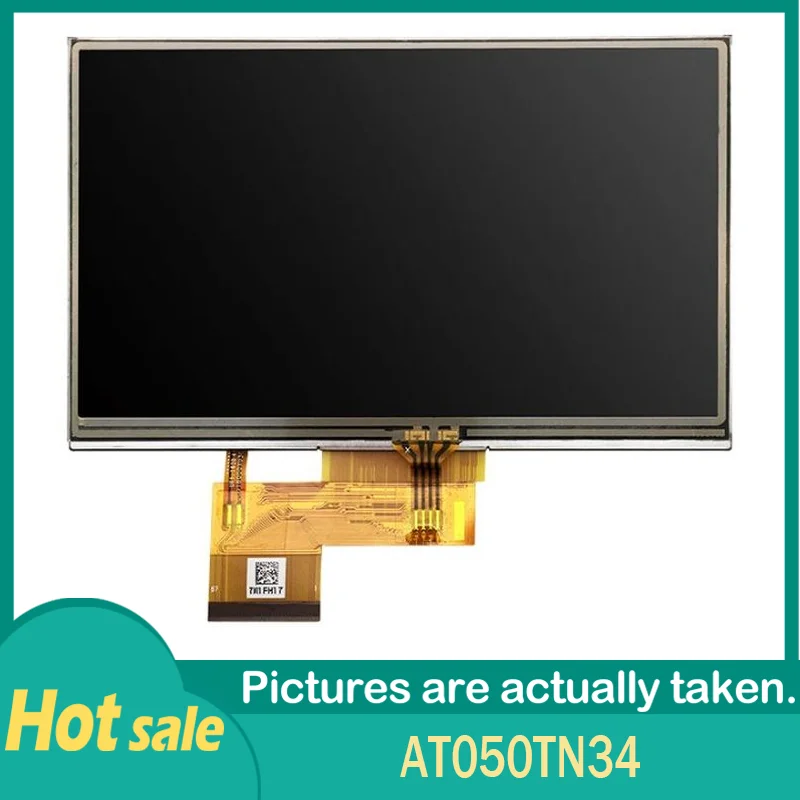 

100% Original AT050TN34 40pins 5.0inch 480*272 TFT-LCD Panel with 4wires Touch Screen