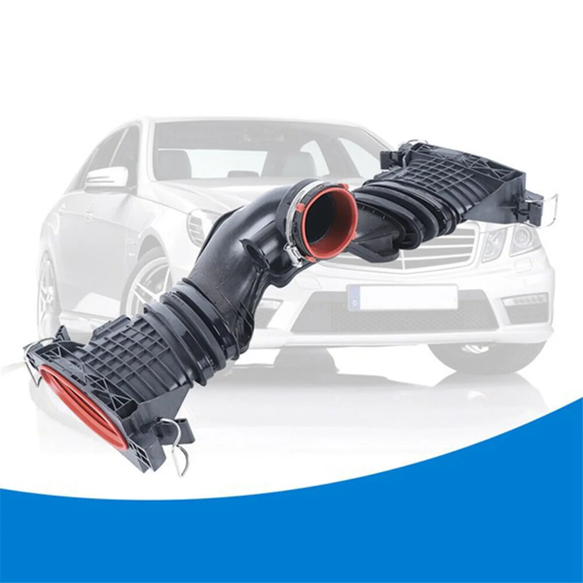 Car Engine Air Intake Duct with Air Mass Sensors for Mercedes Benz GL350 GL320 C320 ML280 A6420901742 6420901642