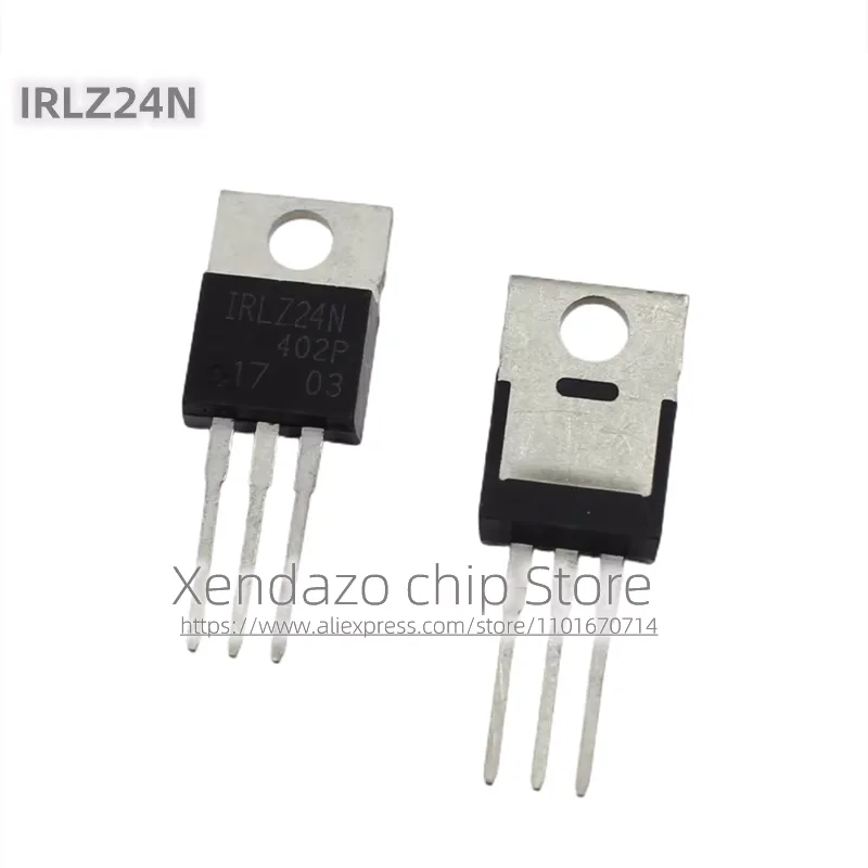 10pcs/lot IRLZ24N IRLZ24 Z24 TO-220 package 18A 55V Field effect transistor N channel