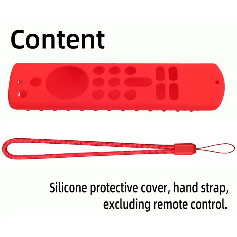 Funda protectora de silicona para control remoto de Amazon Fire TV Stick 4K Max, protector de 1/2 piezas, a prueba de golpes, antideslizante,