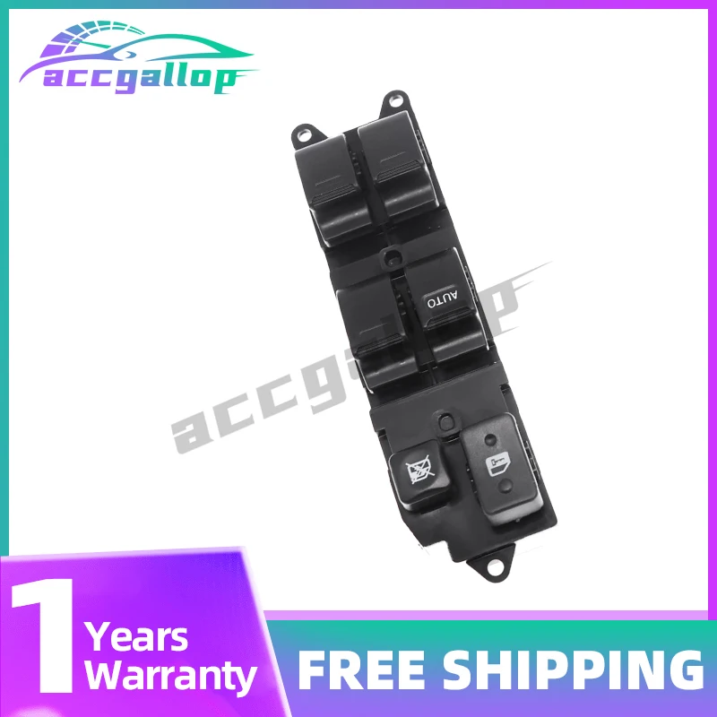 

Главный переключатель управления стеклоподъемником для Toyota Echo Yaris T.U.V 4Runner Hilux Land Cruiser Camry 84820-60090 8482060090