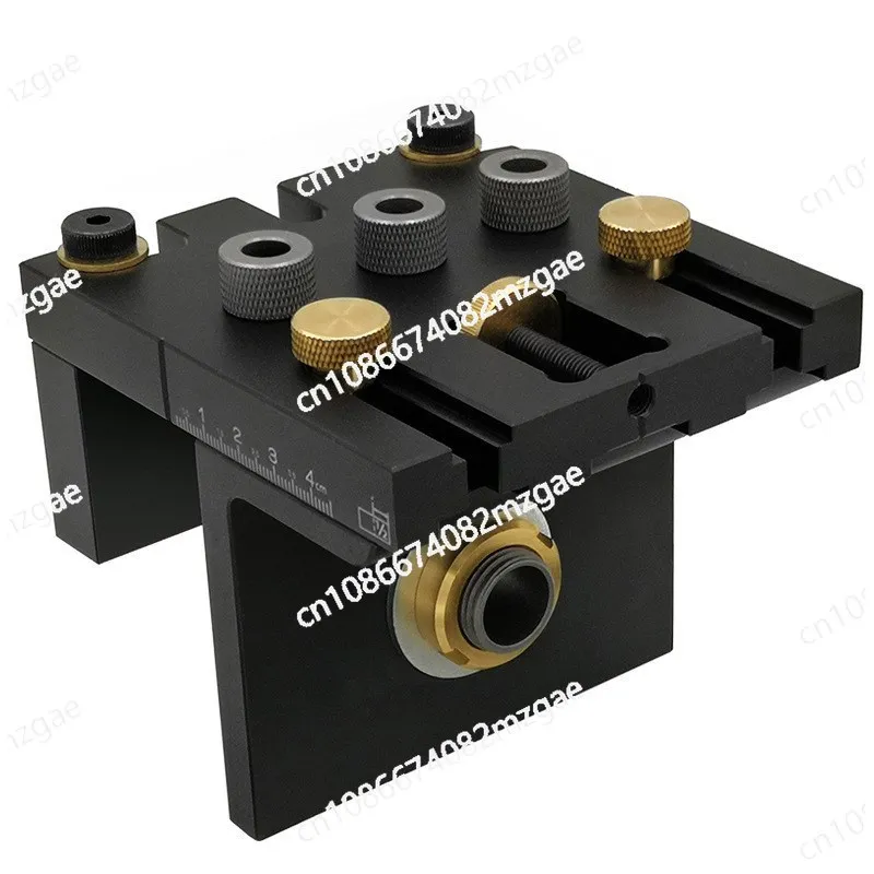 

Woodworking three-in-one locator, furniture punching locator