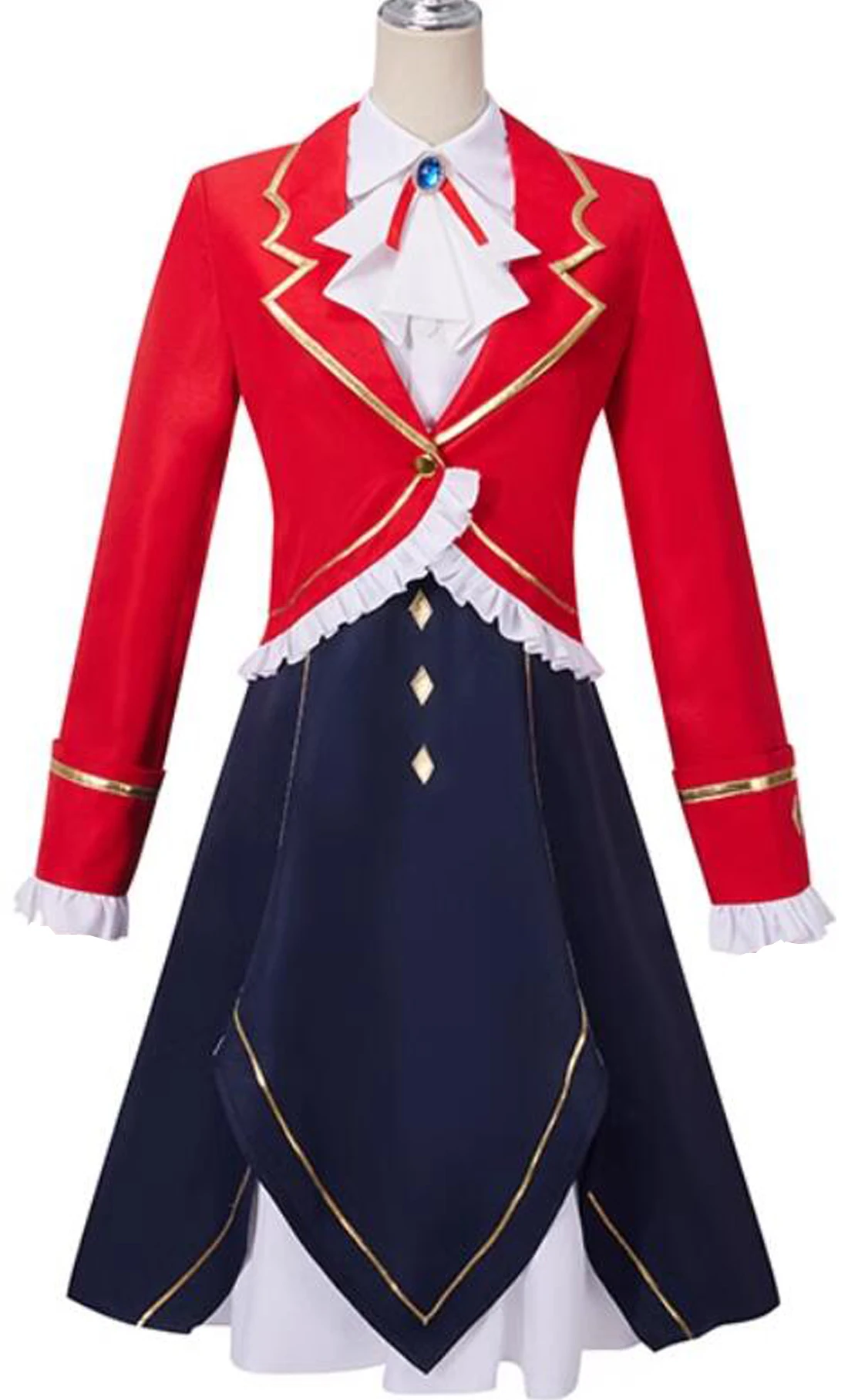 

Anime Cosplay I'm in Love with the Villainess Taylor Claire Francois Raise Y-Our Hand Dress Costume School Uniform Suit