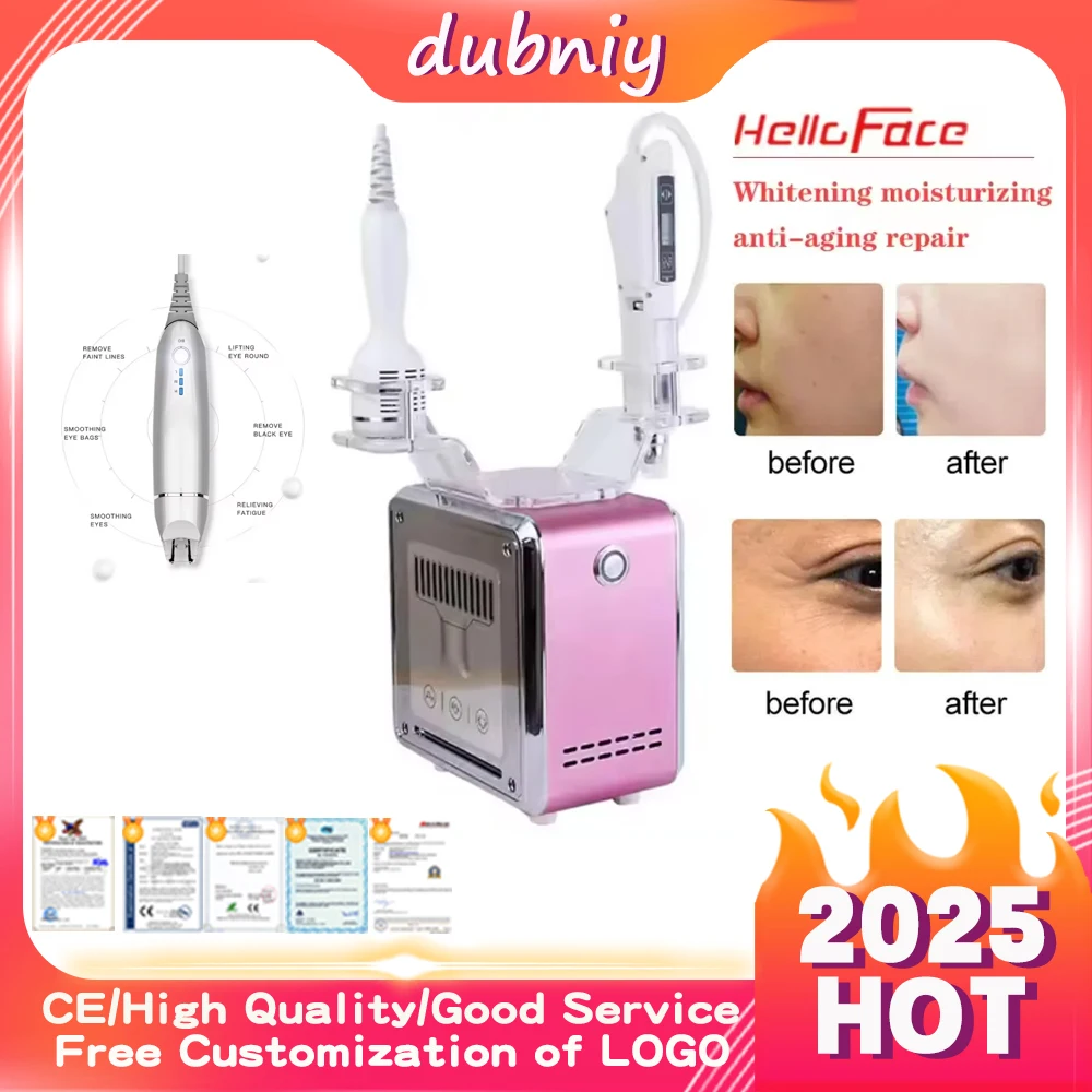 

2 in1 Non-invasive EMS Eye Vacuum Roller Microcurrent Eye Massage Microdermabrasion hydrating Anti-aging Anti-wrinkle