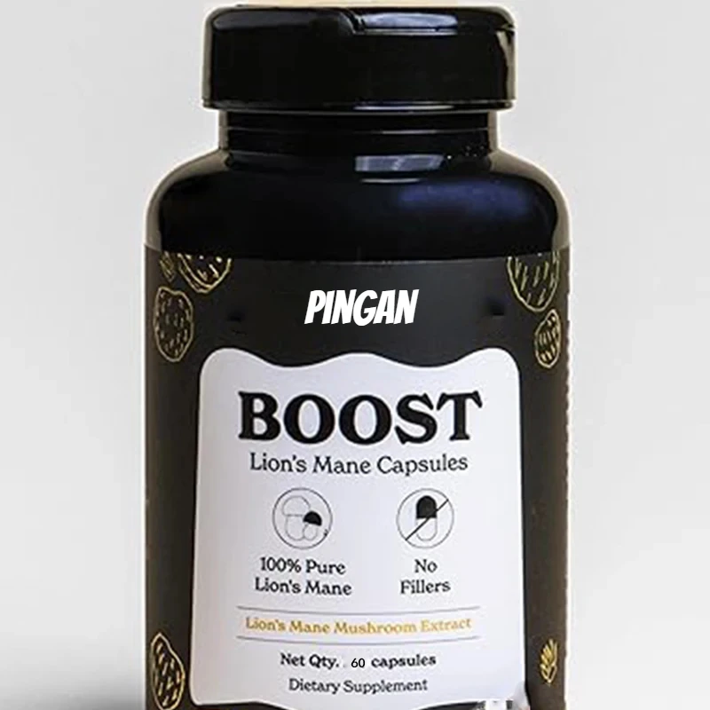 

Mushroom Capsules, 100% Fruit Body Lion Mane Supplement | 15:1 Lion Mane Extract