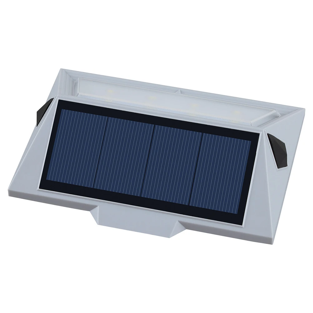 

Solar Powered Outdoor Stair Lights Durable Weatherproof LED Wall Lamp Fence Lights for Yard Porch Garden Pathway